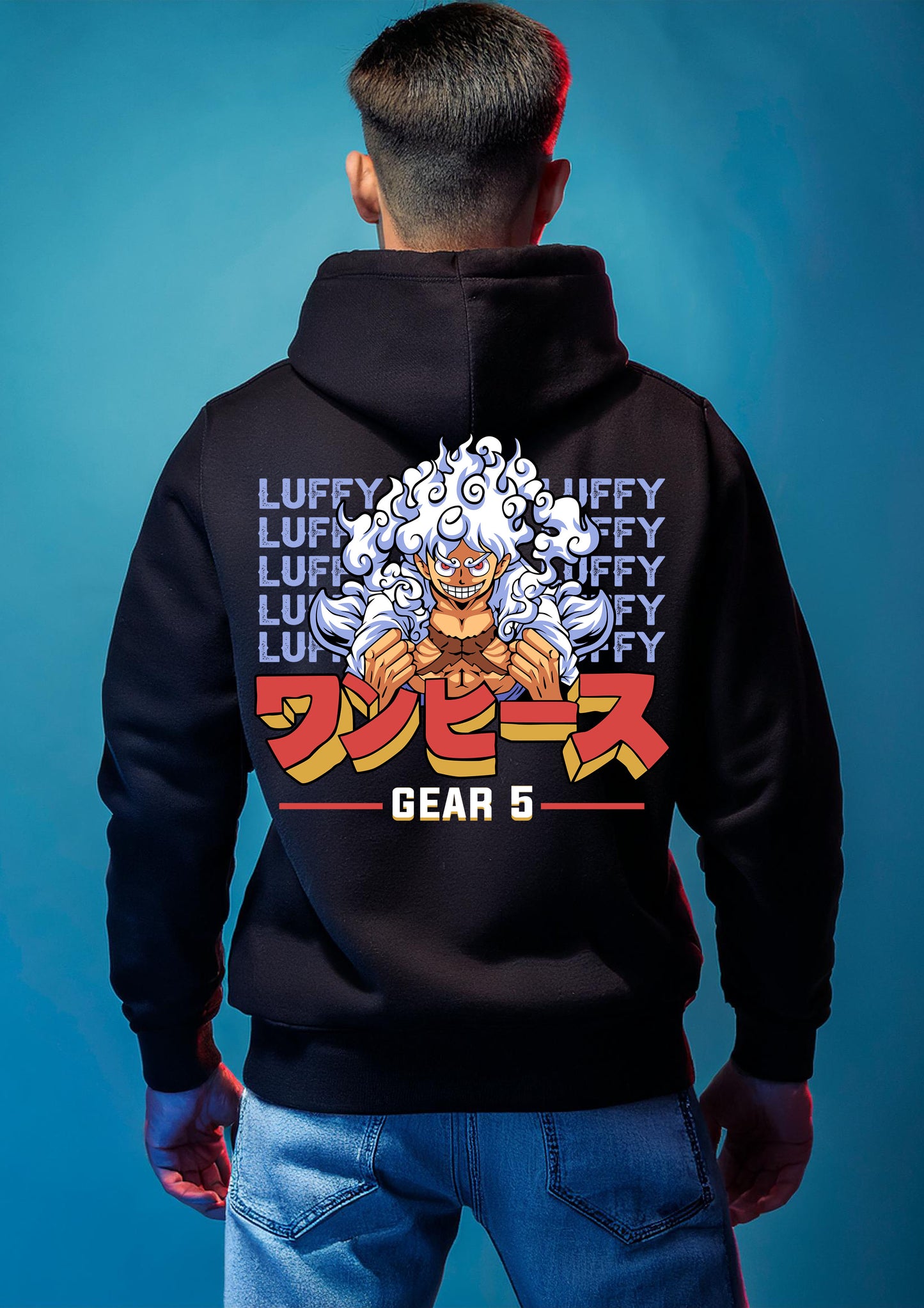 Anime Printed cotton hoodies