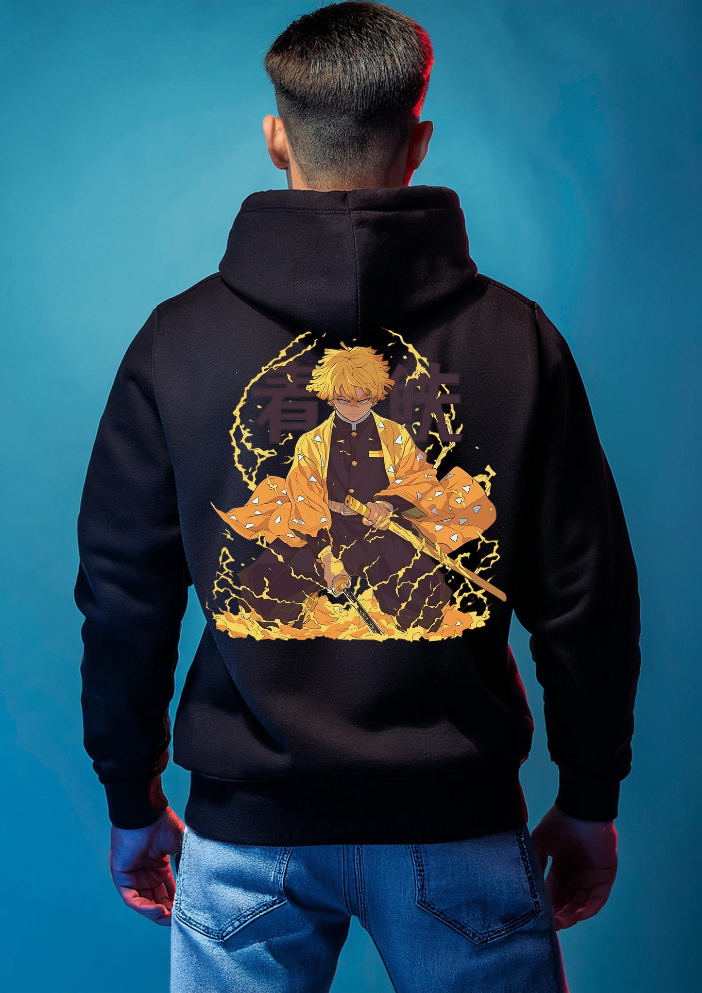 Demon slayer premium cotton hoodie