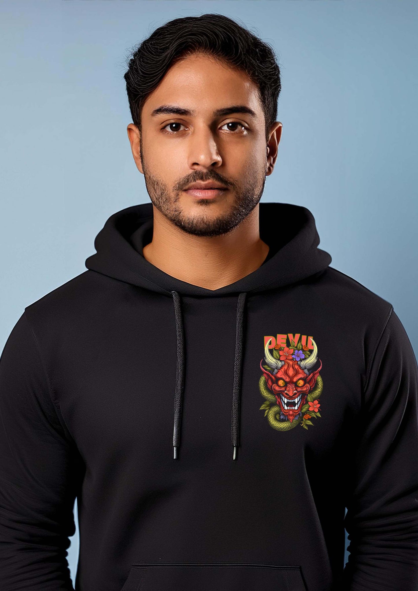 Premium cotton printed hoodies (Devil mode)