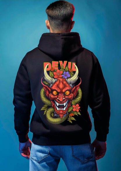 Premium cotton printed hoodies (Devil mode)