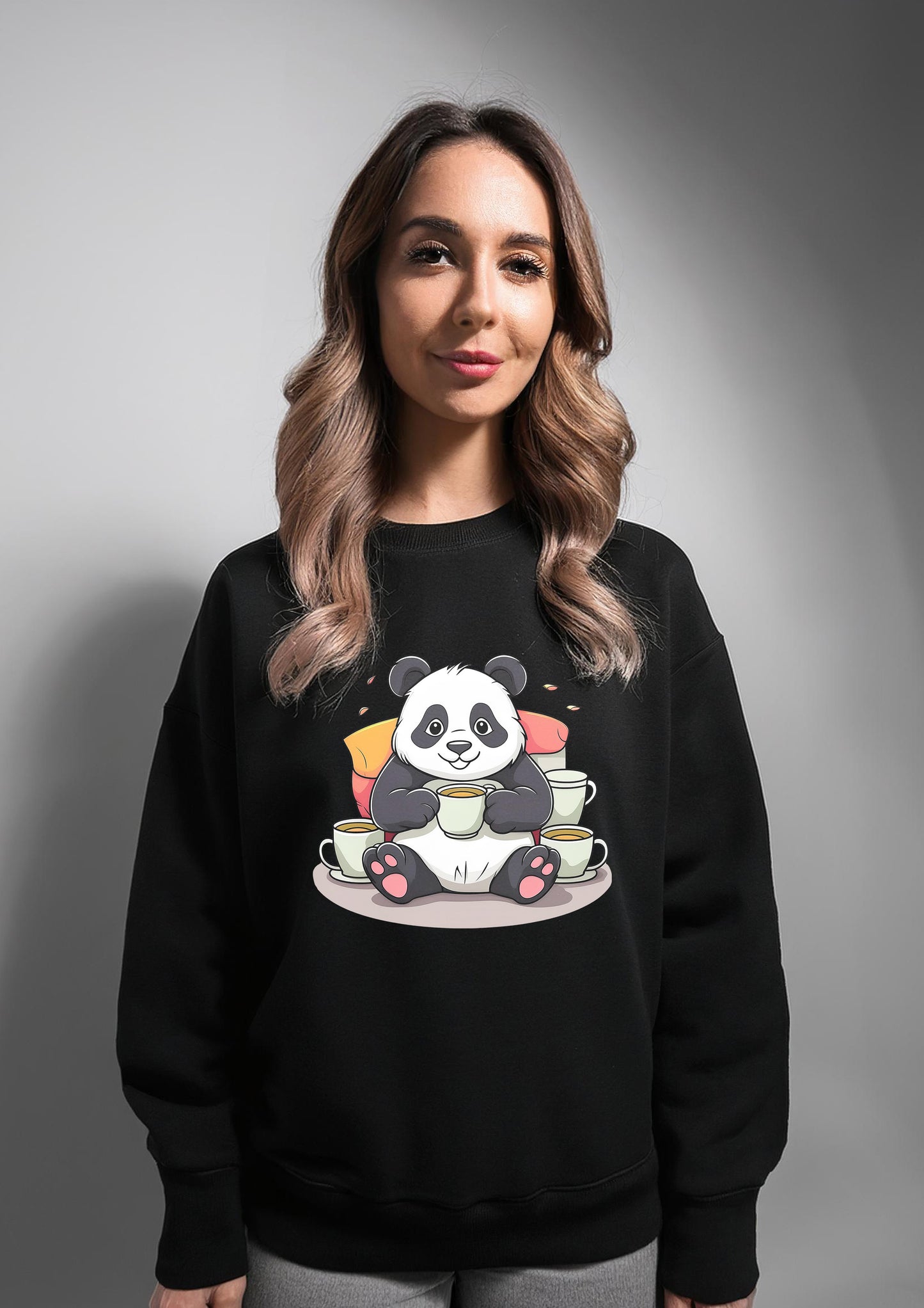 Premium cotton printed sweatshirt for girls