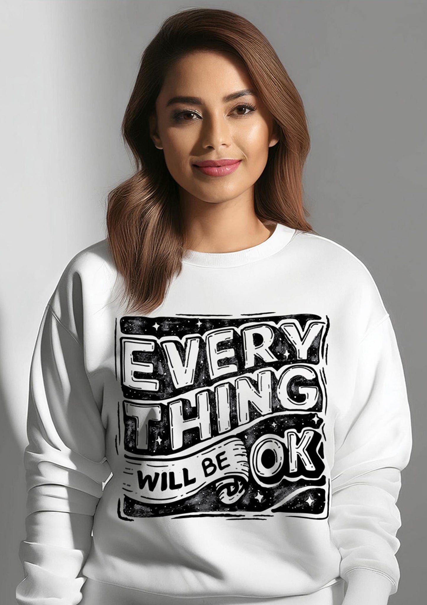 Everything will be OK: Premium Sweatshirt for Men & Women