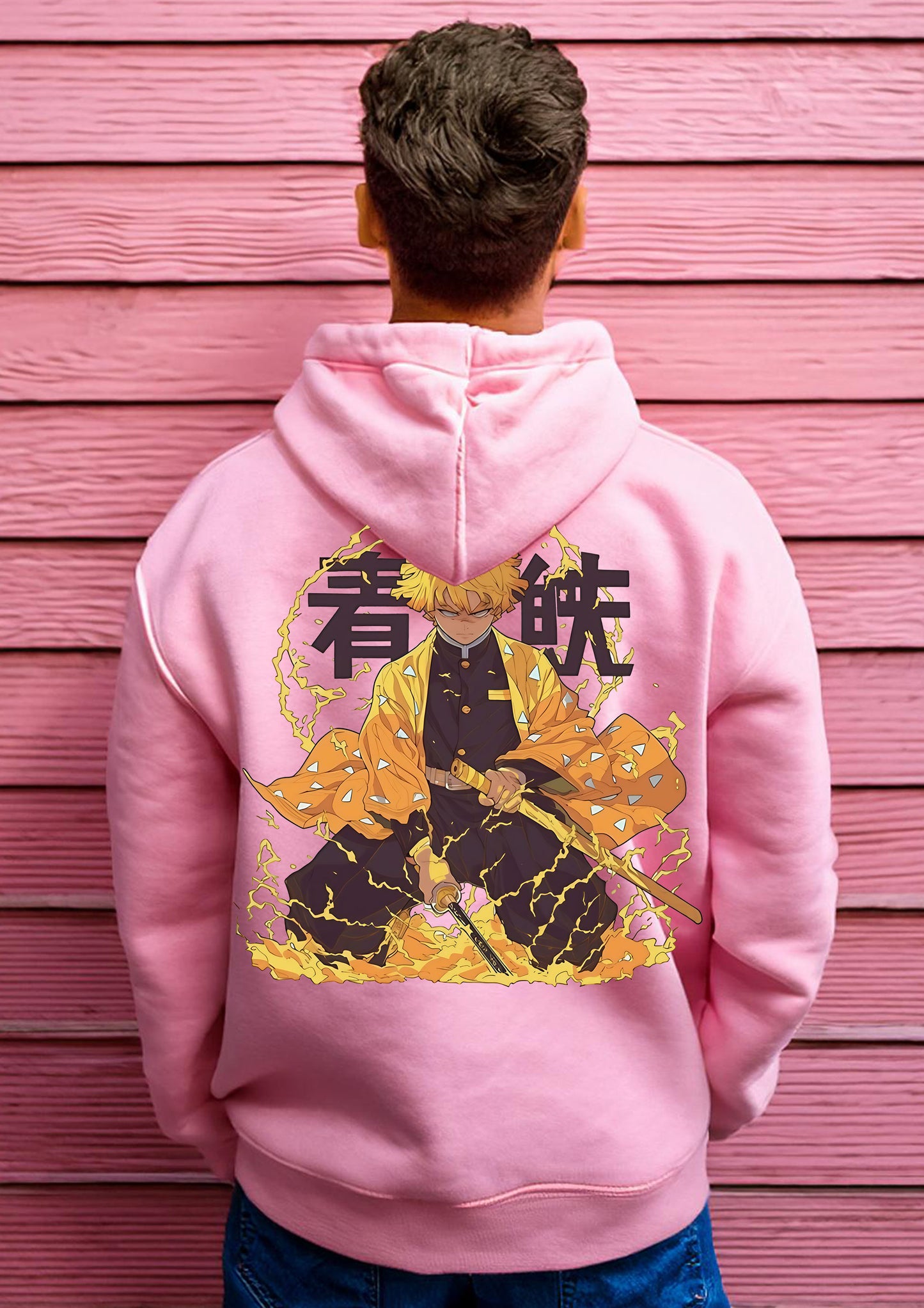 Demon slayer premium cotton hoodie