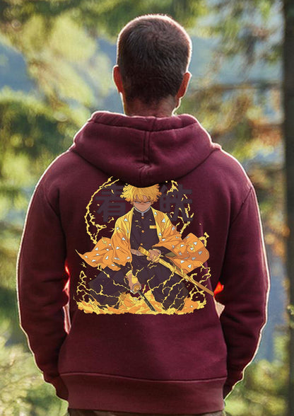 Demon slayer premium cotton hoodie