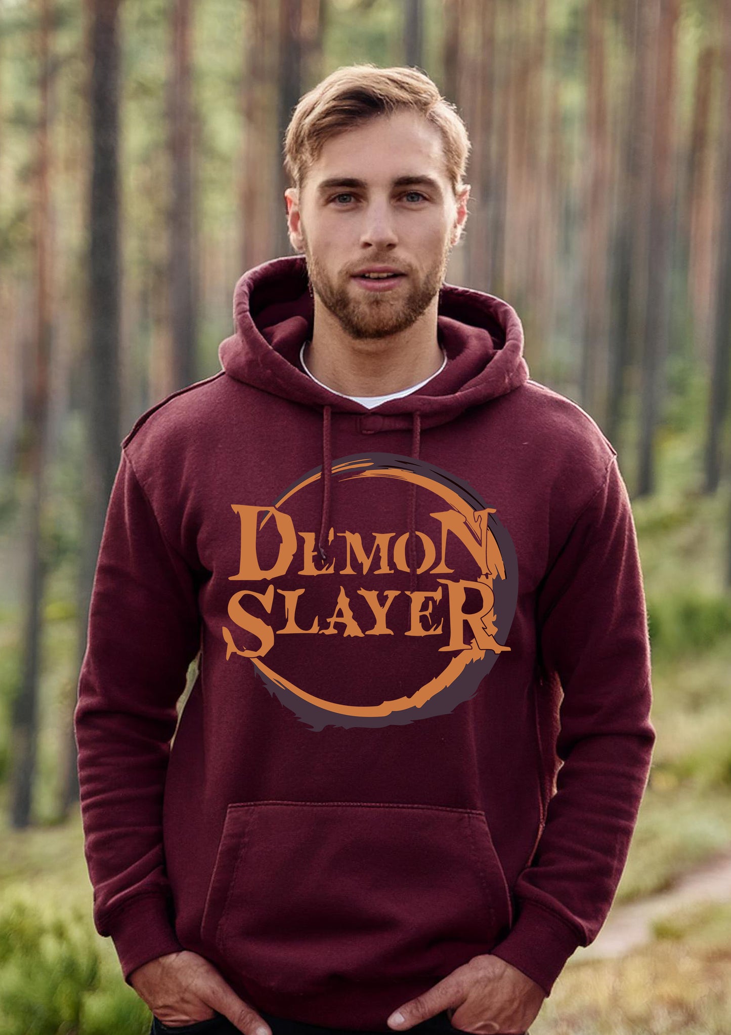 Demon slayer premium cotton hoodie