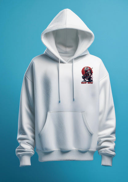 Cotton printed hoodie | Beast mode on