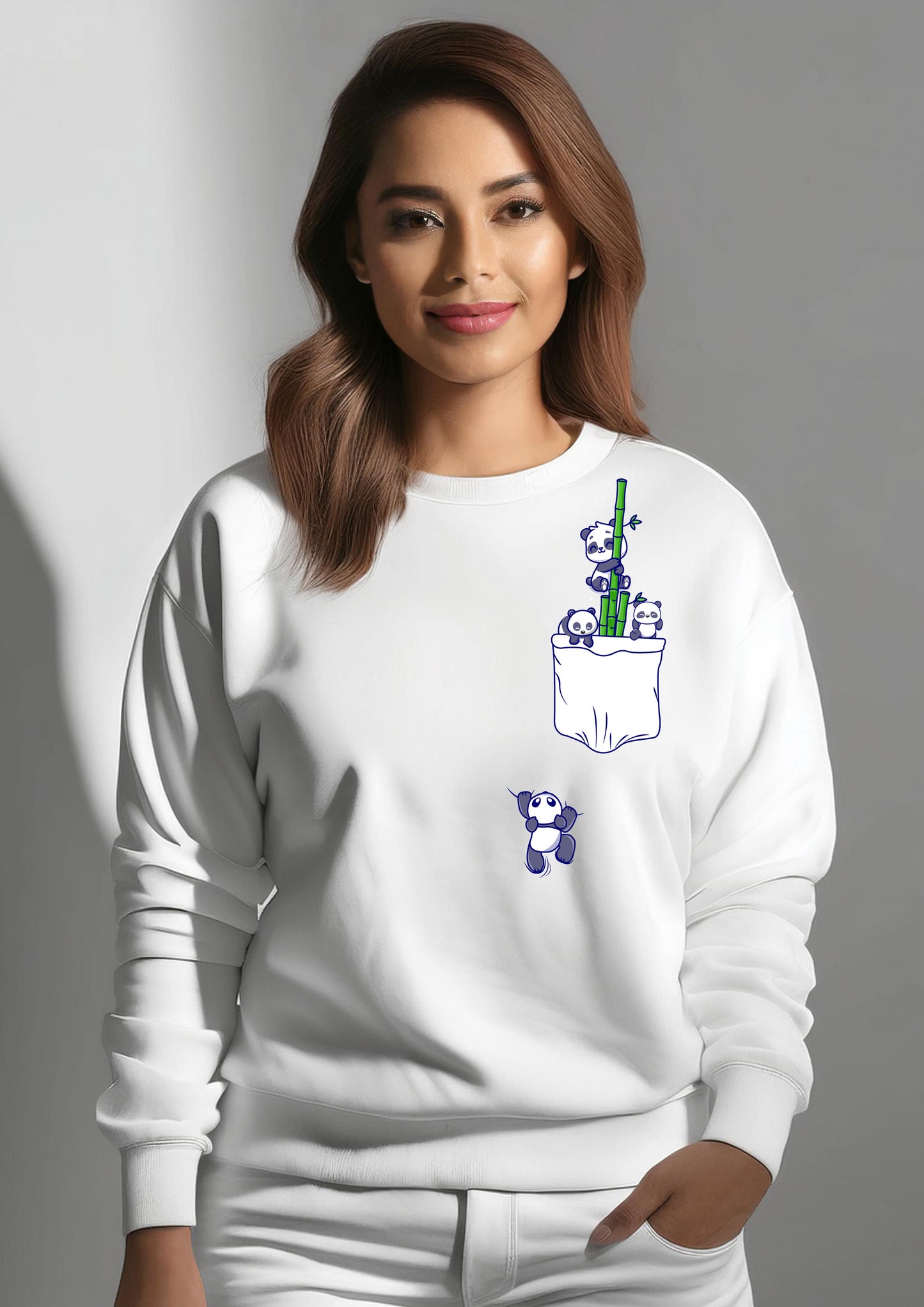 Taddy climb printed Sweatshirt for men and women